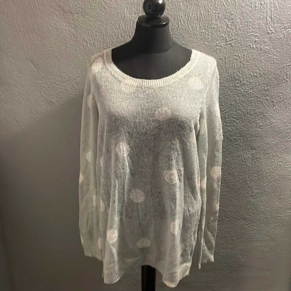 Lauren Conrad polka dot sweater